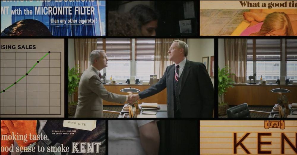 A Futile and Stupid Gesture set — production design by Jonah Markowitz
